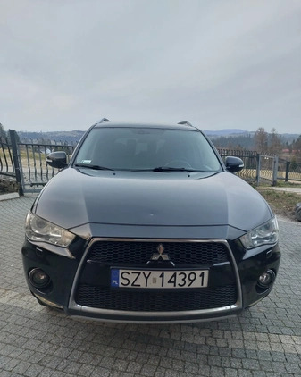Mitsubishi Outlander cena 27950 przebieg: 198342, rok produkcji 2010 z Czempiń małe 379